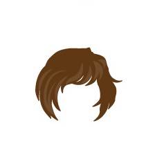 Image showing avatar hair with options: wavy, short, shaggy