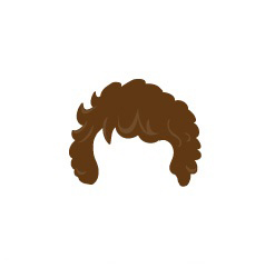 Image showing avatar hair with options: wavy, short, regular_front